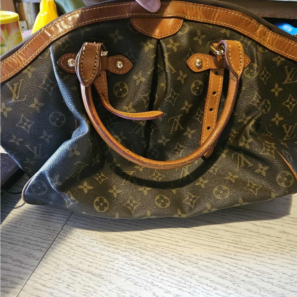 Louis Vuitton Brown Monogram Tote